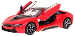 Autko R/C BMW i8 Czerwony 1:14 RASTAR