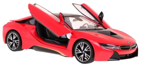 Autko R/C BMW i8 Czerwony 1:14 RASTAR