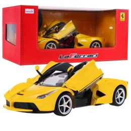 Autko R/C Ferrari LaFerrari USB Żółty 1:14 RASTAR