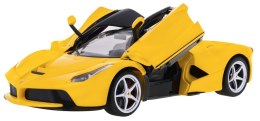 Autko R/C Ferrari LaFerrari USB Żółty 1:14 RASTAR