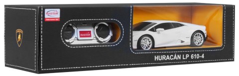 Autko R/C Lamborgihini HURACAN LP610-4 Biały 1:24 RASTAR