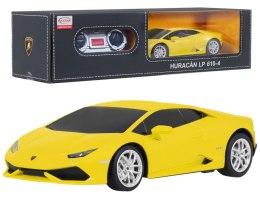 Autko R/C Lamborgihini HURACAN LP610-4 Żółty 1:24 RASTAR