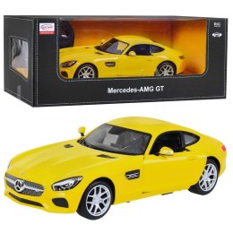 Autko R/C Mercedes AMG GT Żółty 1:14 RASTAR