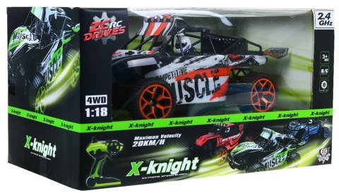 Autko Terenowe R/C 2.4G 1:18 Pomarańczowy