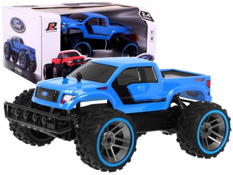 Auto R/C 2,4G Pick-Up Ford F-150 1:12 Niebieski