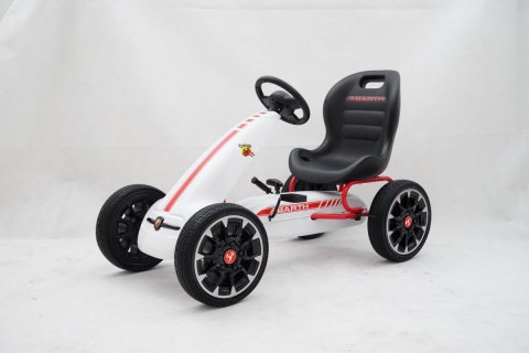 Gokart ABARTH Biały