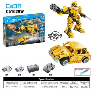 Klocki 2w1 Robot / Autko EE