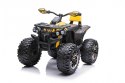 Pojazd Quad ATV Power Żółty