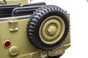 Pojazd Retro Wojskowy 4x4 Piaskowy 12V JH-101 WILLYS