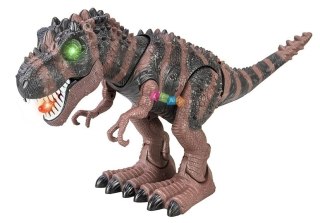 Dinozaur Na Baterie Tyranozaur Rex Chodzący Brązowy