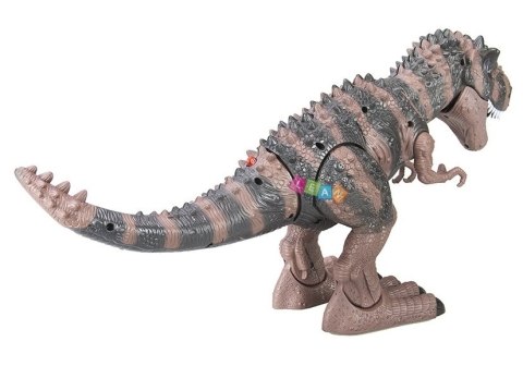 Dinozaur Na Baterie Tyranozaur Rex Chodzący Brązowy