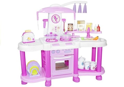 Duża Kuchnia Na Baterie + Artykuły Spożywcze Róż