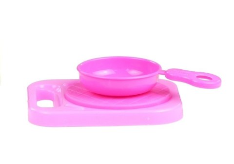 Duży Zestaw Naczyń w Torbie 31 Elementów Różowe