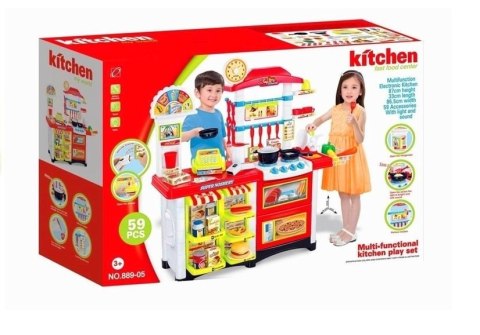 INTERAKTYWNA OGROMNA KUCHNIA SKLEP FAST FOOD KASA