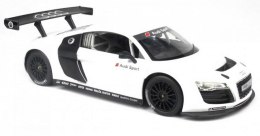 Audi R8 RASTAR 1:14 RTR (zasilanie na baterie AA) - Biały