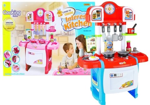 Duża Kuchnia Interrest z Zegarem+Akcesoria WD-B19