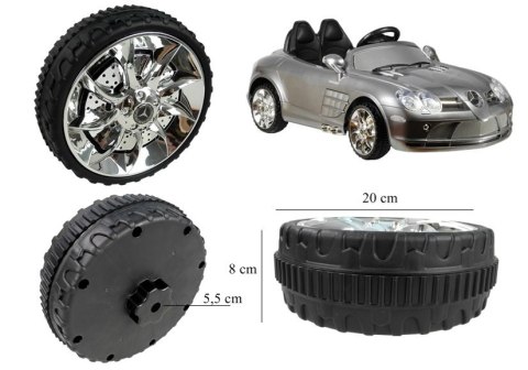 Koło do pojazdu na akumulator Mercedes SLR