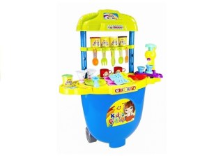 Kuchnia Ciastolina Maszynka do Lodów + Akcesoria