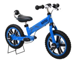 Rowerek biegowy MINI z hamulcem - niebieski