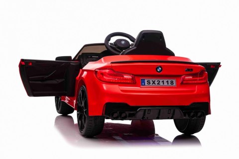 Pojazd BMW M5 Czerwony