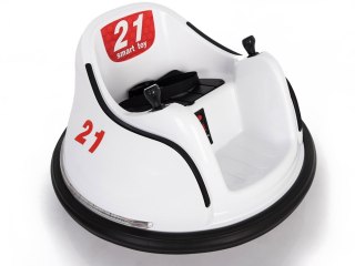 Pojazd obrotowy na akumulator TWISTER S2688 biały