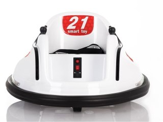 Pojazd obrotowy na akumulator TWISTER S2688 biały