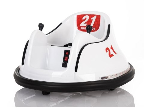 Pojazd obrotowy na akumulator TWISTER S2688 biały