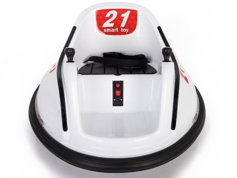 Pojazd obrotowy na akumulator TWISTER S2688 biały