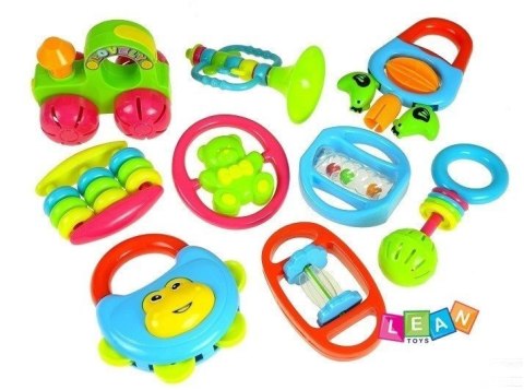 Bajkowy Stojak Gimnastyczny Panel z Grzechotkami