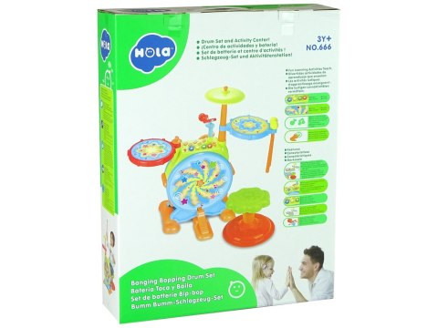 Interaktywna Perkusja Jazz Drum Dla Malucha