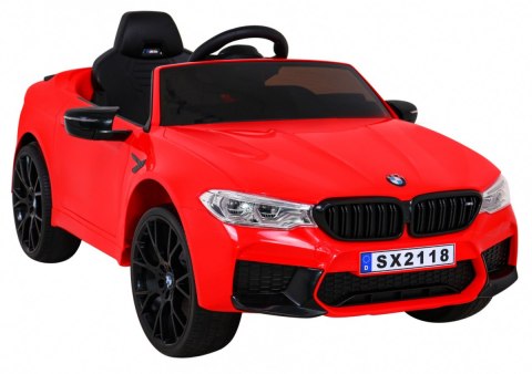 Pojazd BMW M5 Czerwony