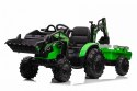 Pojazd Traktor Z Przyczepą 720-T Zielony