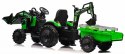 Pojazd Traktor Z Przyczepą 720-T Zielony