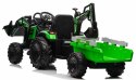 Pojazd Traktor Z Przyczepą 720-T Zielony