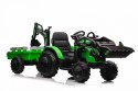 Pojazd Traktor Z Przyczepą 720-T Zielony