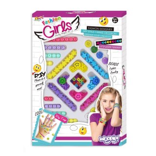 WOOPIE Zestaw do Robienia Biżuteri Bransoletek Wisiorków