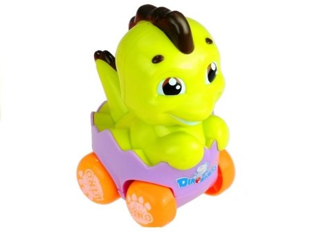 Dinozaur Kolorowy w Jajku Nakręcany