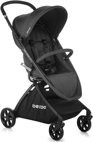 Be Cool Light 654 Crayon Nowoczesna Spacerówka Kompaktowa Asphalt Grey