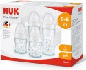 Butelki Szklane do Karmienia 2x 120ml + 2x 240 ml NUK First Choice +