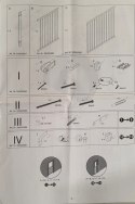 Geuther Plus 2734 Bramka Zabezpieczająca 86-133 cm