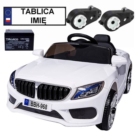 Autko na akumulator BETA M5 białe