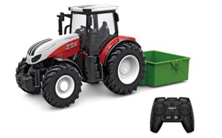 Ciągnik rolniczy z kontenerem do zrzutu 1:24 2.4GHz RTR