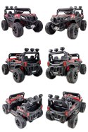 MEGA BUGGY RZR TURBO 12 V,4X4 180 W MEGA MOC, PILOT, MIĘKKIE SIEDZENIE, MIĘKKIE KOŁA, FUNKCJA BUJANIA, KLUCZYK /HC301