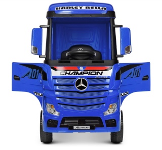 Mercedes Actros + naczepa Niebieski