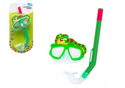 Maska Do Nurkowania Z Rurką Zwierzątka Zielona Bestway 24059