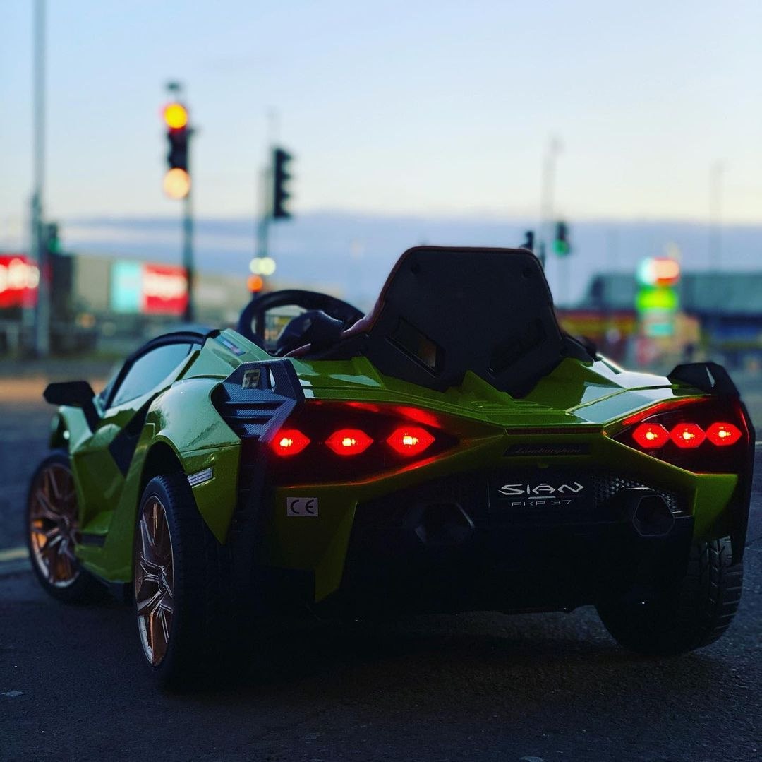 Auto na akumulator Lamborghini Sian Zielony