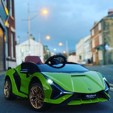 Auto na akumulator Lamborghini Sian Zielony