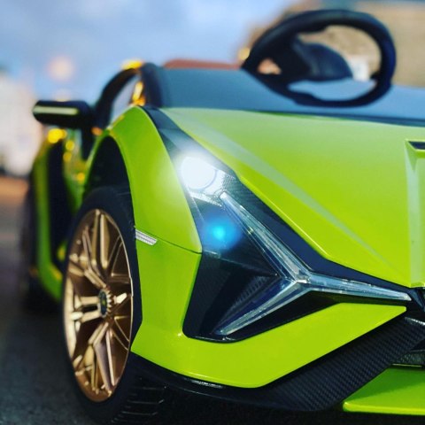 Auto na akumulator Lamborghini Sian Zielony