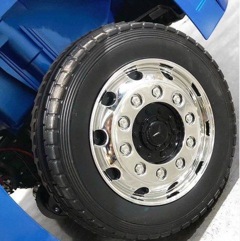 Auto na Akumulator Mercedes Actros Niebieski Lakier