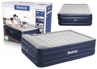 Dmuchany Materac Dwuosobowy Z Pompką 203 x 152 x 22 cm Bestway 67690